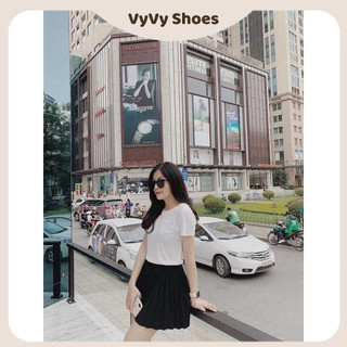 Mẫu mới - Chân váy li ngắn siêu hot