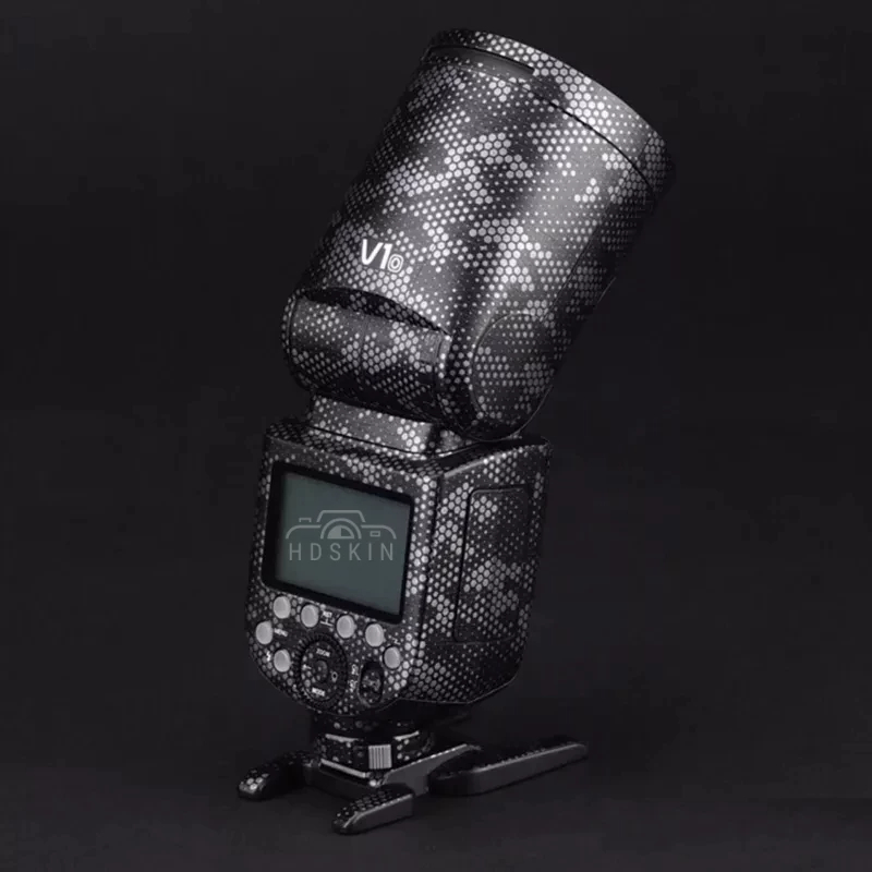 Miếng dán skin 3M cho đèn Flash Godox TT685, V860II/ III, V1,…. - HDSKIN