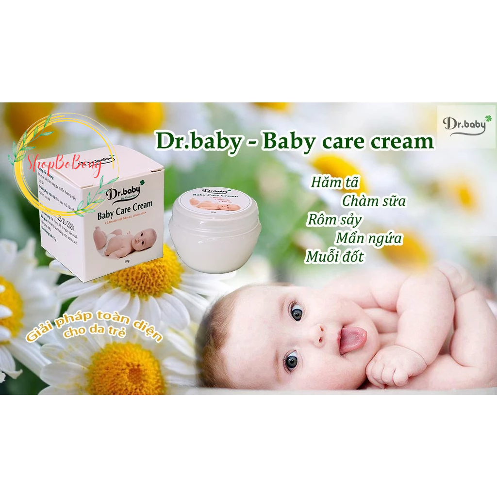 Kem Hăm Dr.baby - Baby Care Cream Giải Pháp Cho Hăm Tã Chàm Sữa Rôm Sảy Mẩn Ngứa Mụn Nhọt