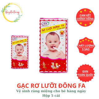 Gạc rơ lưỡi - tưa lưỡi đông pha 3 con nai cho bé