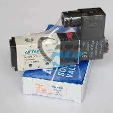 Van điện từ solenoid 5/2 1 đầu điện ren 17 4V310 Airtac ( loại 1)