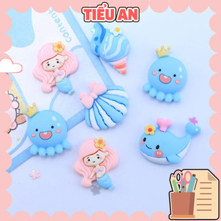 Charm slime/ dụng cụ charm trang trí chủ đề đại dương - giá 1 charm