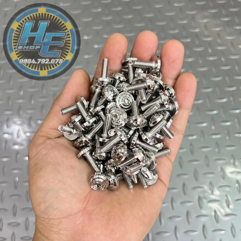 Ốc Áo Honda 5 Li Mẫu Thái Có Gờ Như Zin