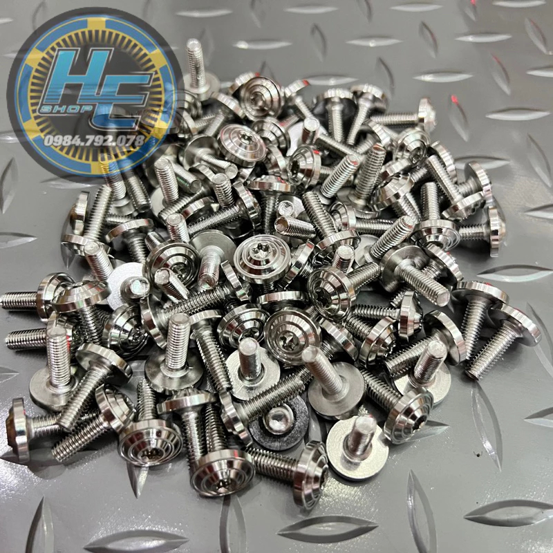 Ốc Áo Honda 5 Li Mẫu Thái Có Gờ Như Zin