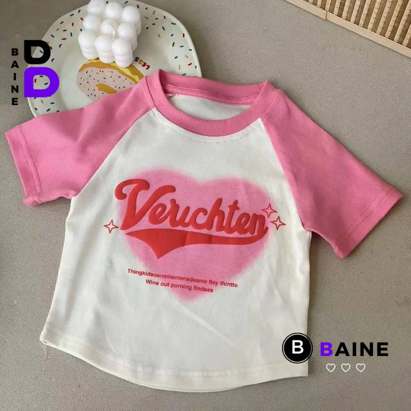 Áo Croptop Ôm Body TIM VERICHTEN Đẹp Sexy Nữ, Áo Thun Chất Borip Kiểu In Họa Tiết Thời Trang Hàn Quốc BAINE
