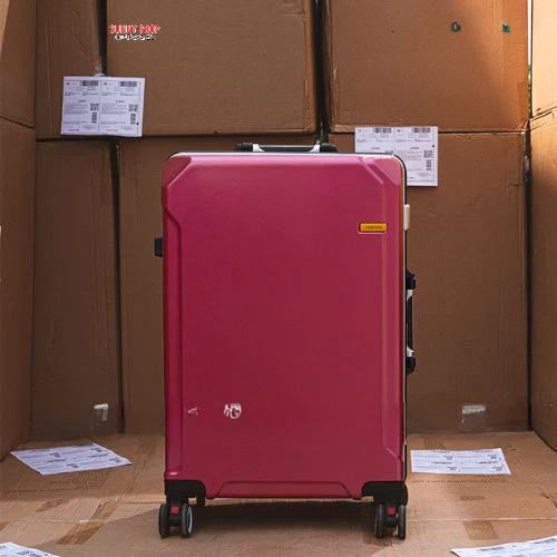 Vali du lịch, vali khóa sập du lịch USB Nội Địa Trung, khung nhôm nhựa ABS siêu bền,  - Kích thước 20, 24 inch