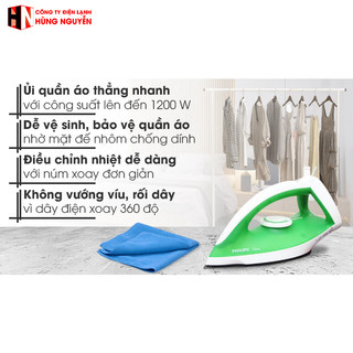 GC122-Bàn ủi khô Philips GC122-