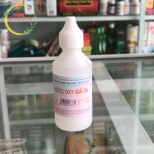 Nước Oxy già 3% Rửa Sạch Vết Thương Chai 50ml