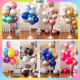 Trụ Nhựa Giả Bóng Bay Trang Trí Sinh Nhật Thôi Nôi Tiệc Tùng, Trang Trí Phòng Cưới, Tân Hôn, Party Đẹp Rẻ