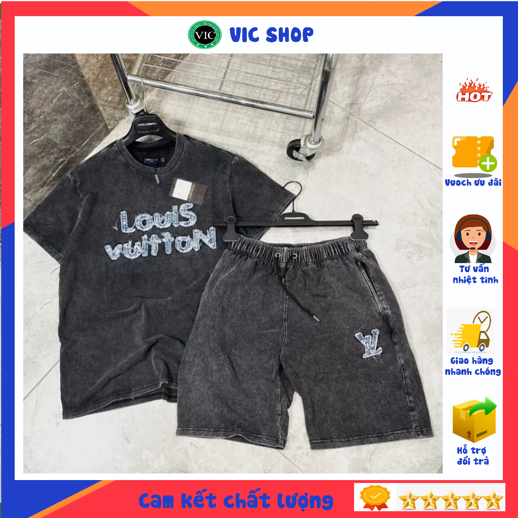 Bộ đồ cộc tay nam cao cấp BH1022-002 hàng quảng châu, chất thun cotton thoáng mát, thấm hút mồ hôi tốt, co dãn