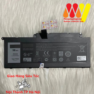 [Giảm Mạnh] Pin laptop Dell Inspiron 15 7537 17 7737 7746 F7HVR 062VNH G4YJM ZIN T2T3J 062VNH ZIN NEW 100%