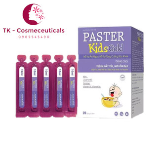 Siro paster kids gold hỗ trợ ăn ngon, bổ sung vitamin tăng sức đề khang cho bé