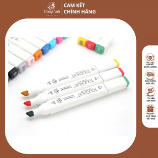 Bút Marker Touchliit 30 Màu Marker Chuyên Nghiệp Chính Hãng Hộp Nhựa Cao Cấp