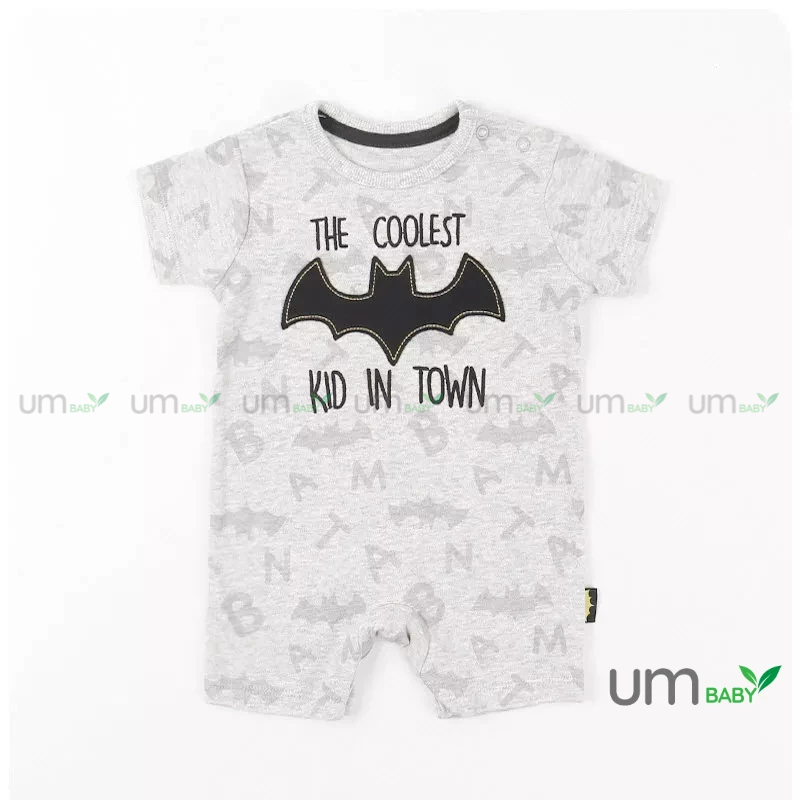 Romper cho bé trai sơ sinh 0-6m GEORGE ngắn tay Body đùi mùa hè newborn xuất dư cho bé Áo liền quần bé trai