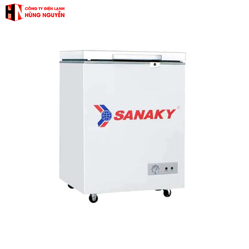 -VH-1599HYK/1599HYKD-CỬA KÍNH-Tủ đông Sanaky VH-1599HYK/1599HYKD 1 ngăn đông 100 lít