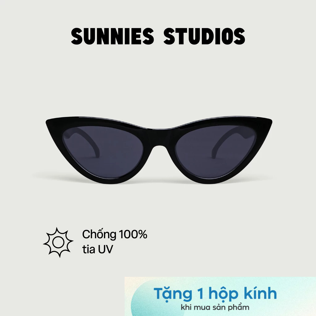 Kính mát Sunnies Studios Gọng Mắt Mèo Zia in Ink