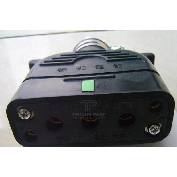 GIẮC CẮM 3 PHA 30A 250V 37010-10870 NICHIYU - Electric forklift Charging Plug 30A 250V 37010-10870 NICHIYU 440V 30A