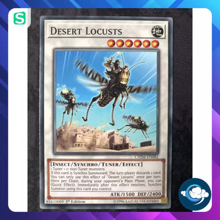 Thẻ bài yugioh! - chim-en082; desert locusts; common