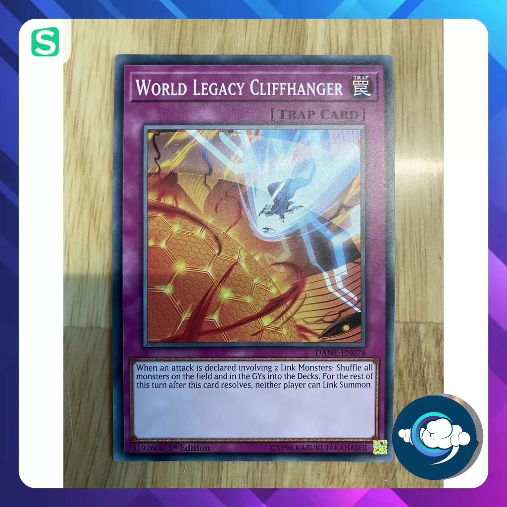 Thẻ bài YugiOh! (UK) - DANE-EN076 - World Legacy Cliffhanger