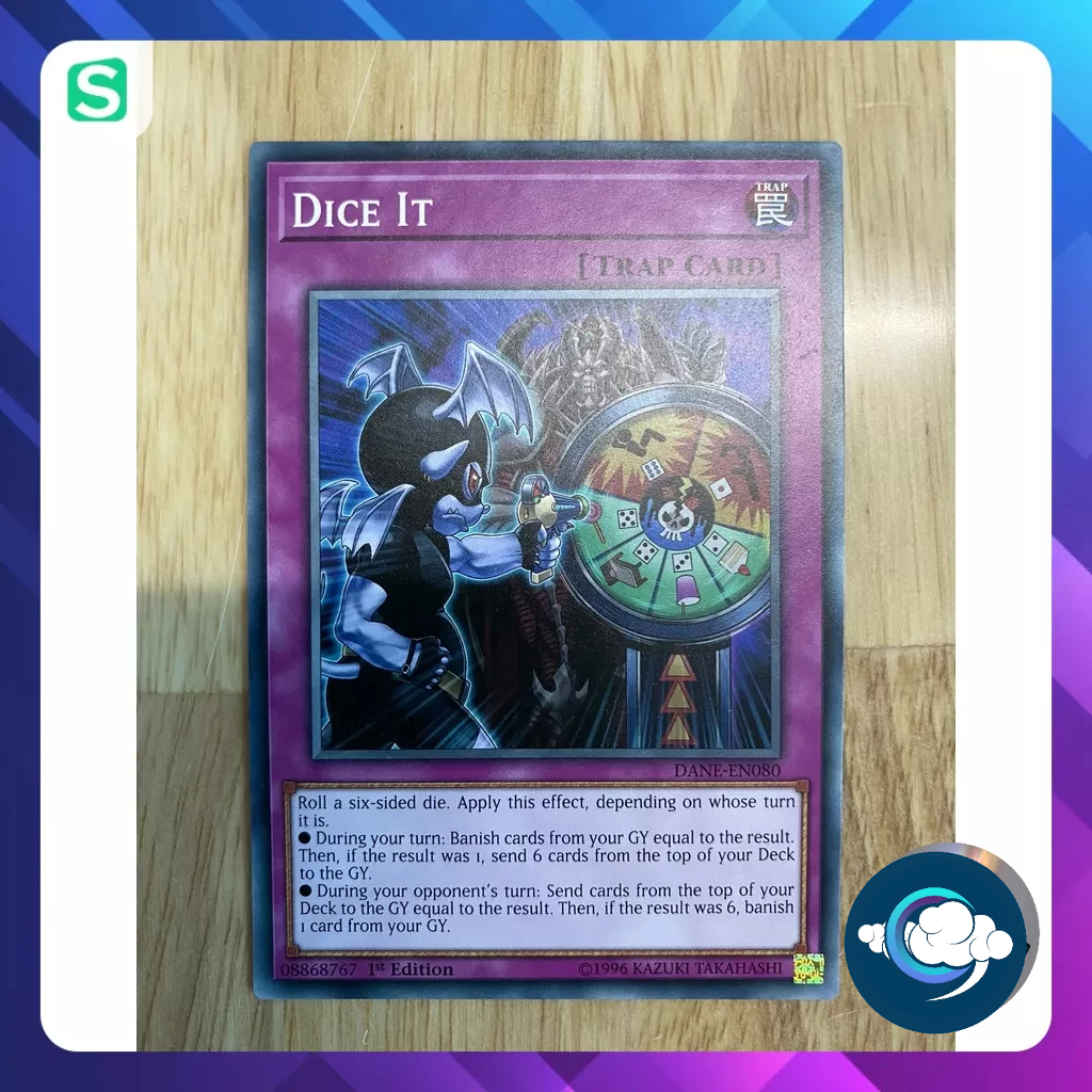 Thẻ bài YugiOh (UK) -  DANE-EN080 - Dice It