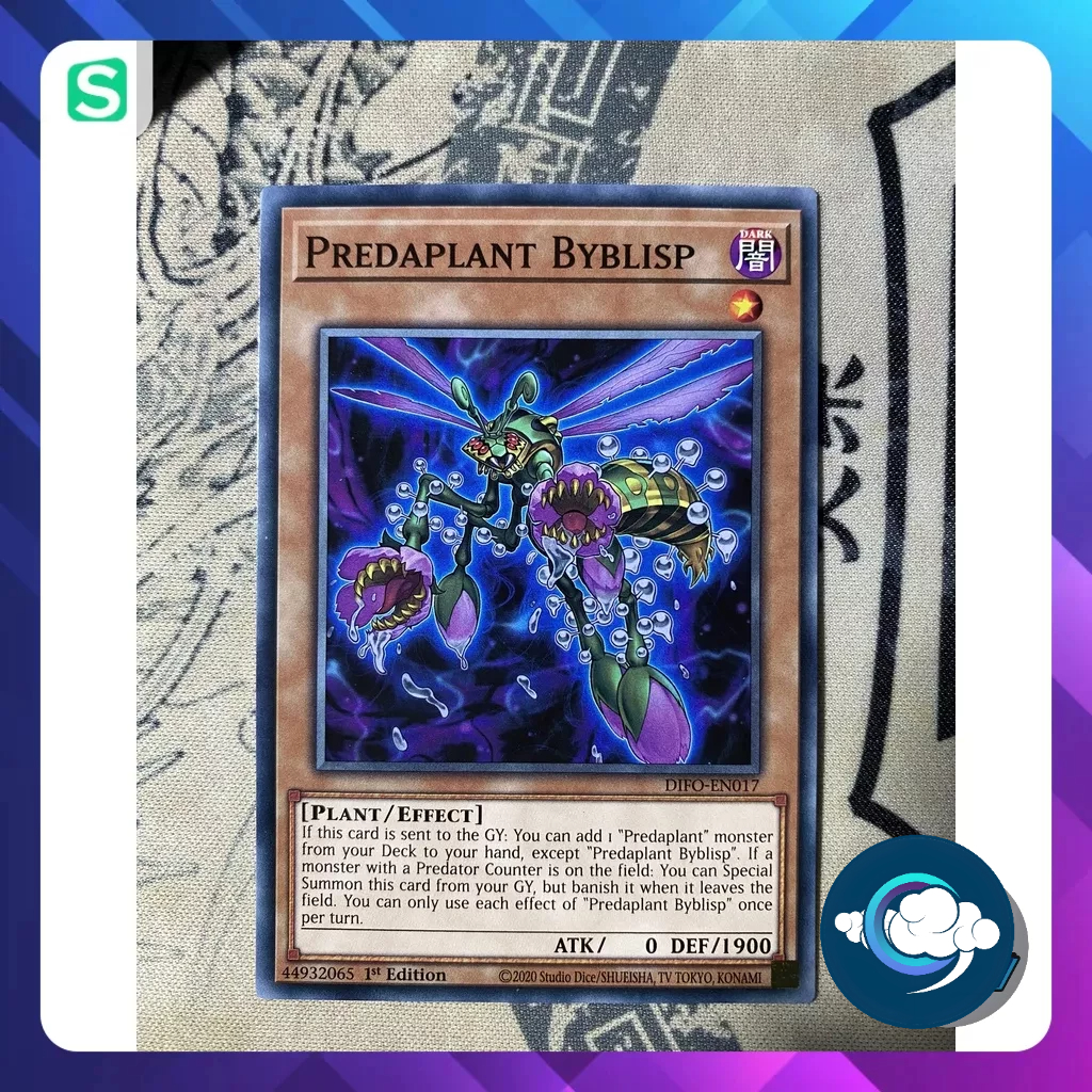 Thẻ bài YugiOh! (UK) - DIFO-EN017 Predaplant Byblisp - Common