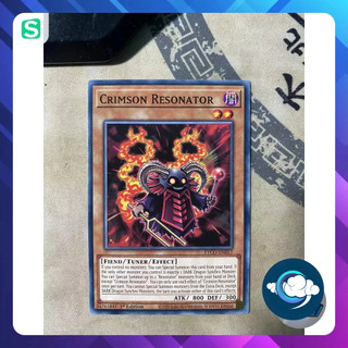 Thẻ bài yugioh! - etco-en017; crimson resonator; common