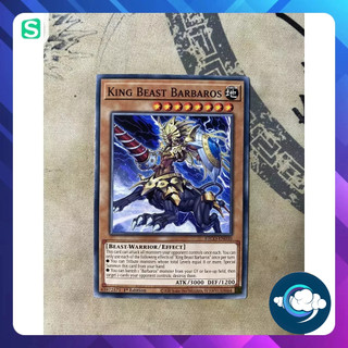 Thẻ bài yugioh! - etco-en030; king beast barbaros; common