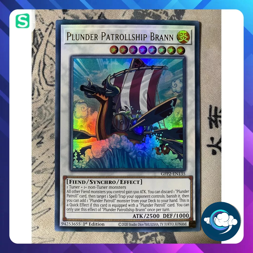 Thẻ bài YugiOh (UK) - GFP2-EN135 Plunder Patrollship Brann