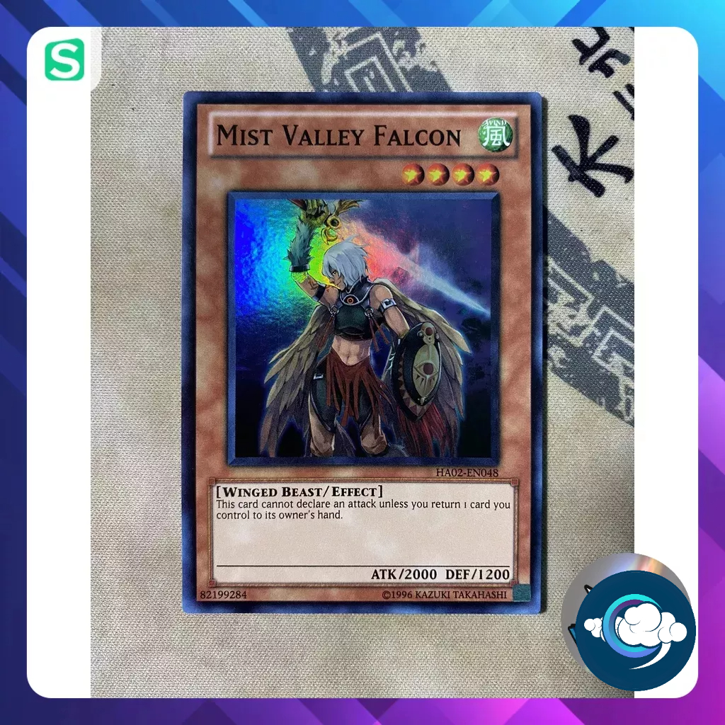 Thẻ bài YugiOh (US) -  HA02-EN048; Mist Valley Falcon