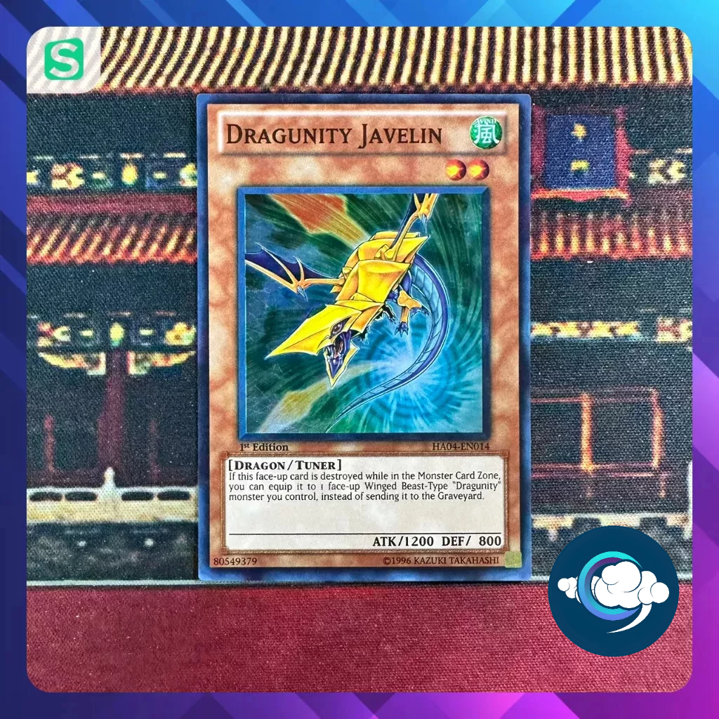 Thẻ bài YugiOh (US) - HA04-EN014; Dragunity Javelin