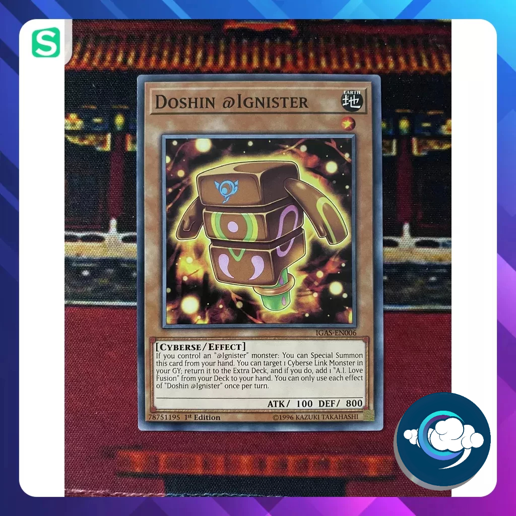 Thẻ bài YugiOh! (UK) - IGAS-EN006; Doshin @Ignister; C