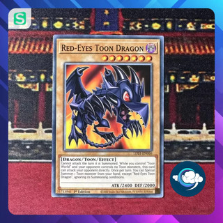Thẻ bài yugioh! - lds1-en066; red-eyes toon dragon