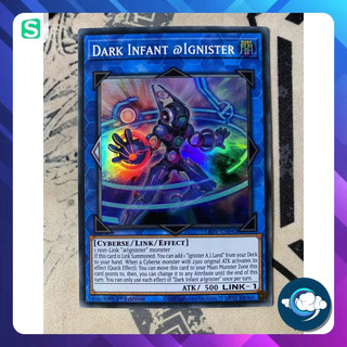 Thẻ bài yugioh! - liov-en045 dark infant @ignister - super rare