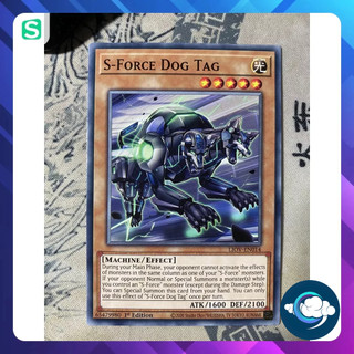 Thẻ bài yugioh! - liov-en014 s-force dog tag - common