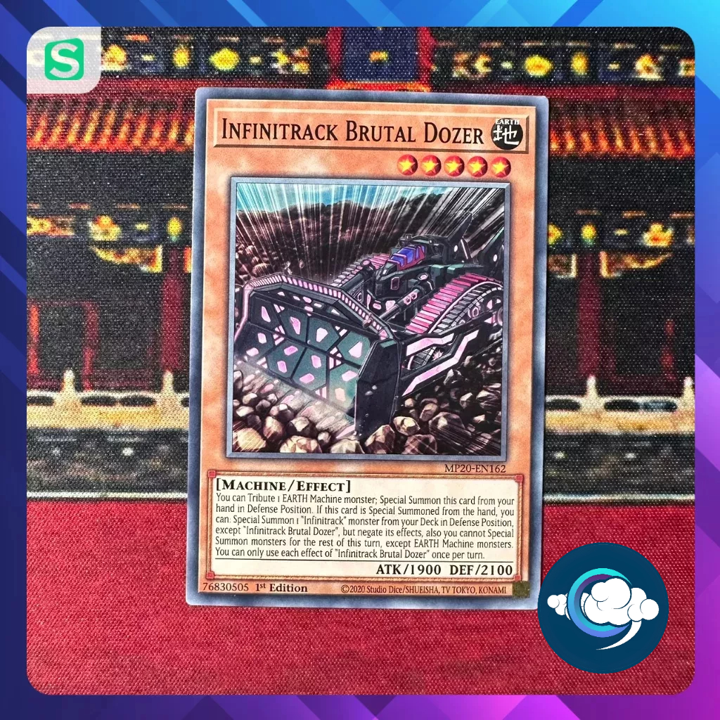 Thẻ bài YugiOh (UK) MP20-EN162; Infinitrack Brutal Dozer; Common