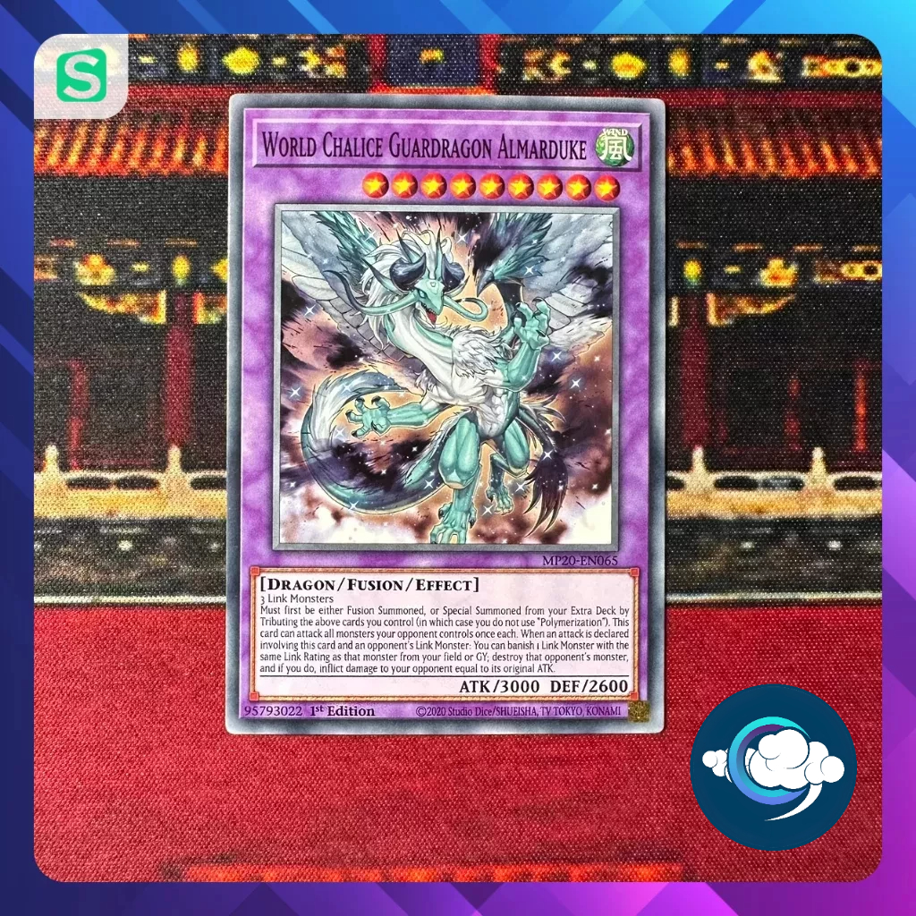 Thẻ bài YugiOh! (UK) MP20-EN065; World Chalice Guardragon Almarduke; Common