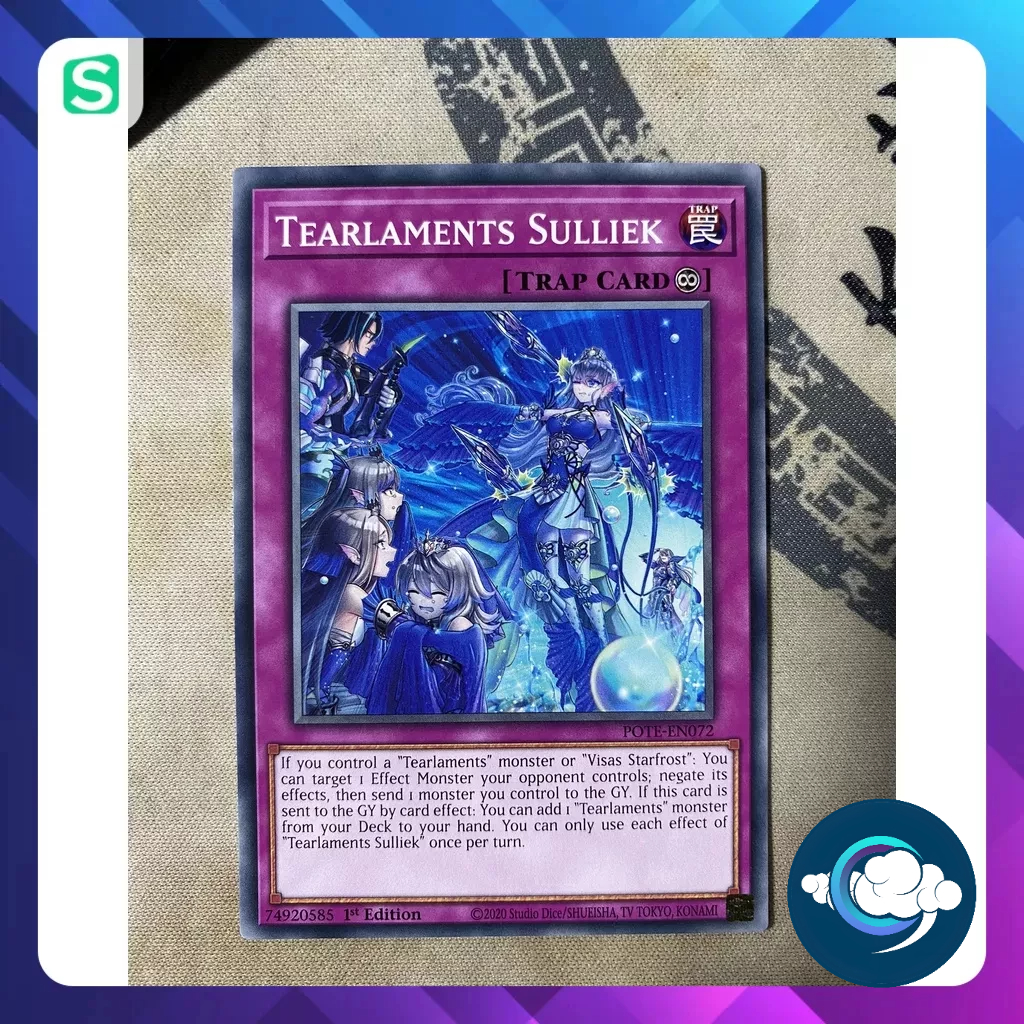 Thẻ bài YugiOh! (UK) - POTE-EN072 - Tearlaments Sulliek - Common - 1st Edition