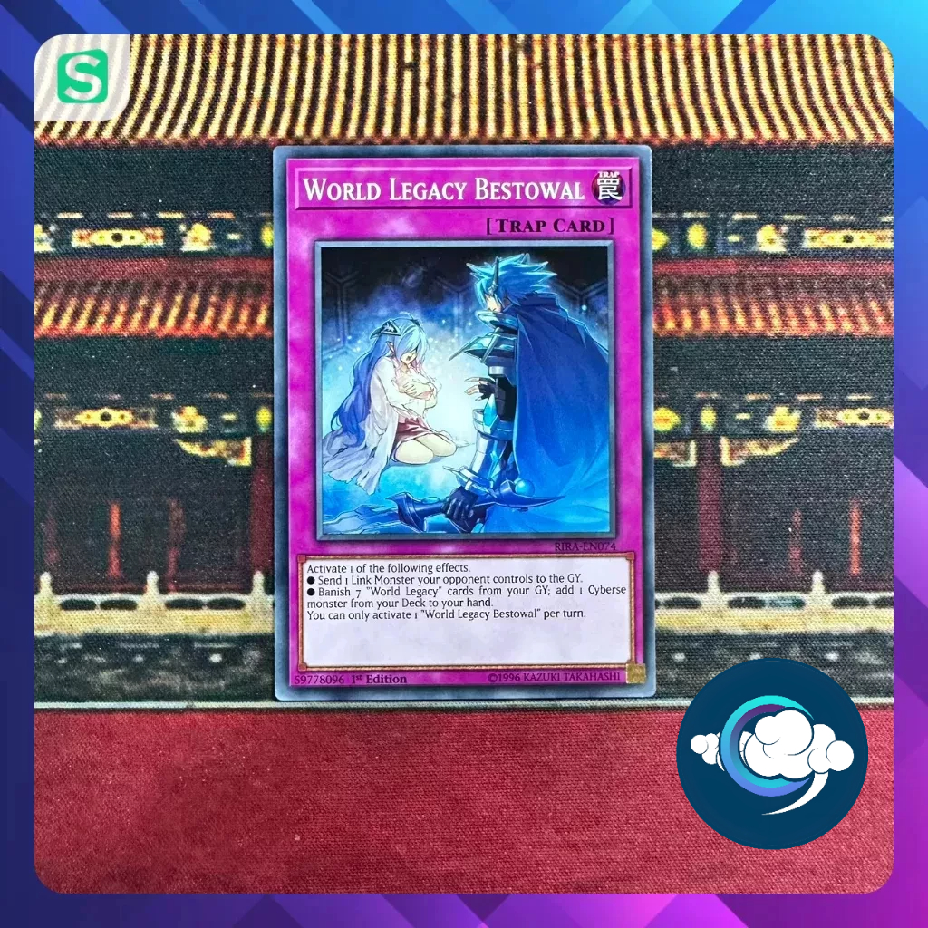 Thẻ bài YugiOh! (UK) - RIRA-EN074; World Legacy Bestowal; Common