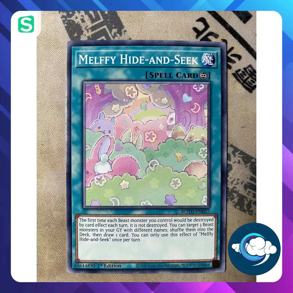 Thẻ bài YugiOh! (UK) - : ROTD-EN057; Melffy Hide-and-Seek; Common