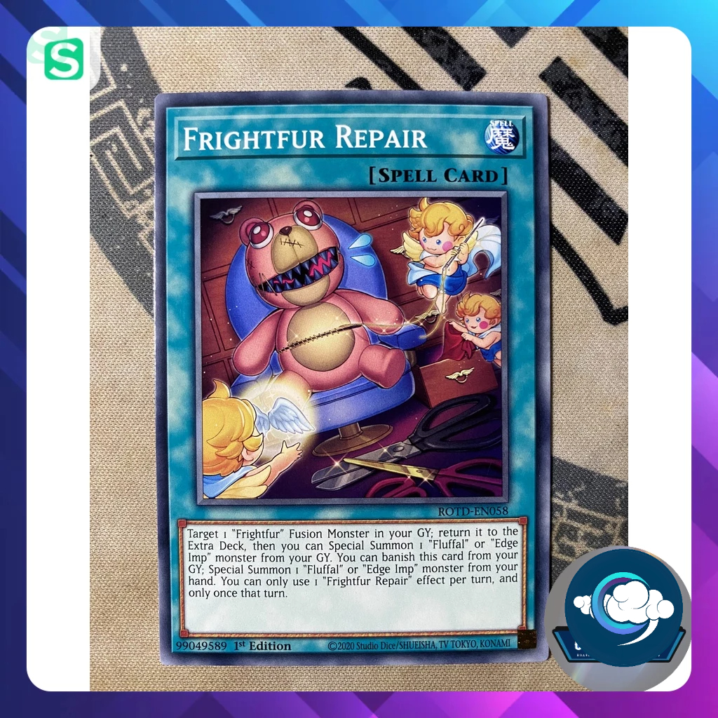Thẻ bài YugiOh! (UK) - : ROTD-EN058; Frightfur Repair; Common