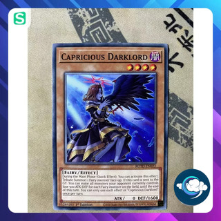 Thẻ bài yugioh! - : rotd-en023; capricious darklord; common