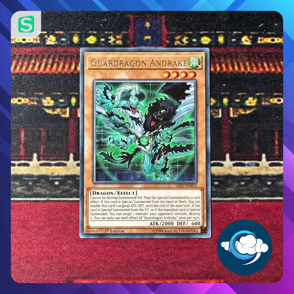 Thẻ bài YugiOh! - SAST-EN015; Guardragon Andrake; Rare