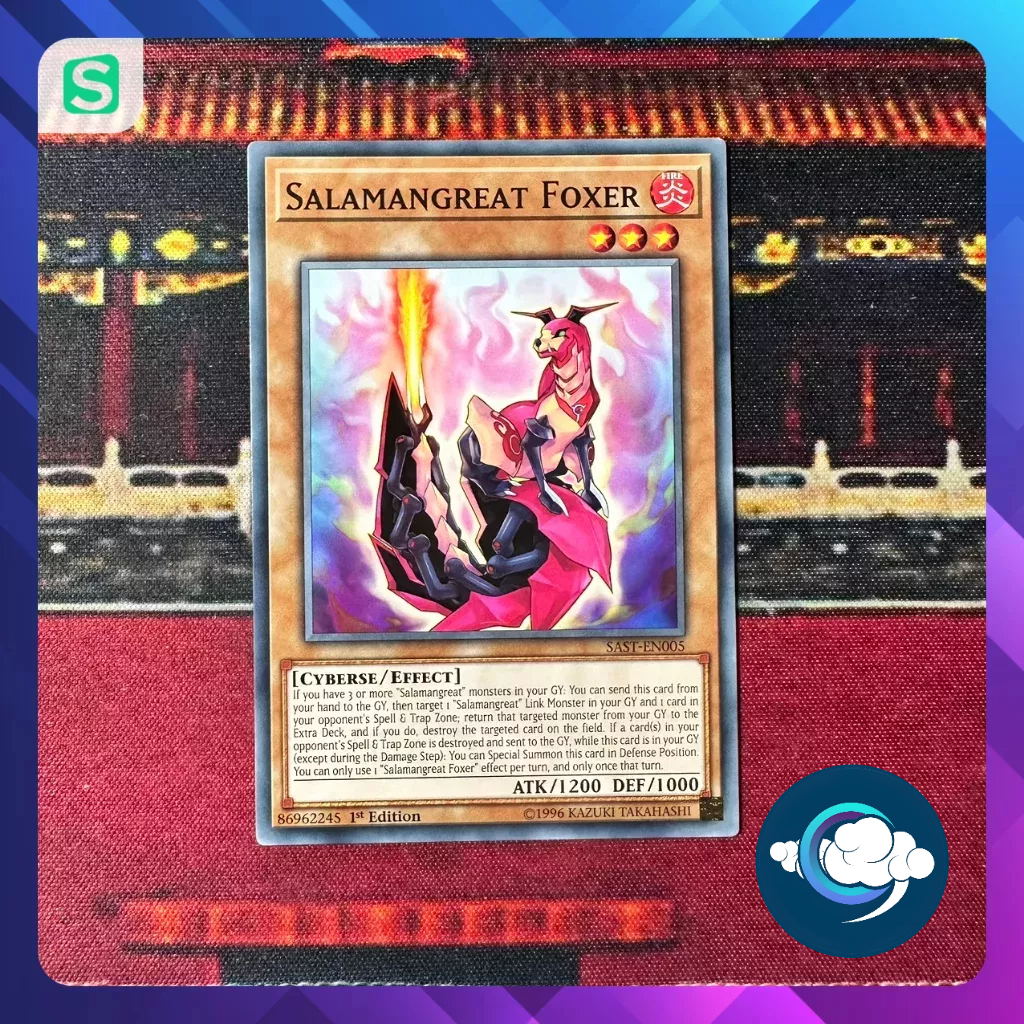 Thẻ bài YugiOh - SAST-EN005; Salamangreat Foxer; Common