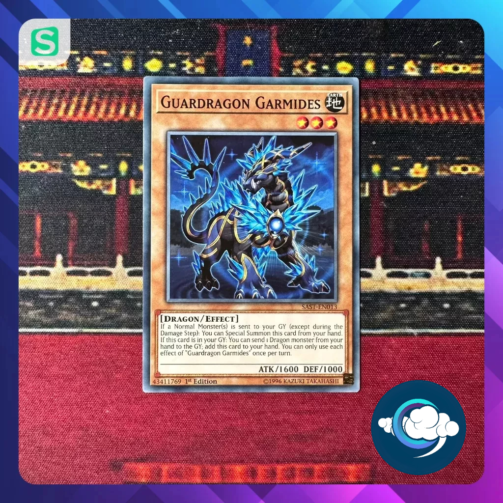 Thẻ bài YugiOh! - SAST-EN013; Guardragon Garmides; Common