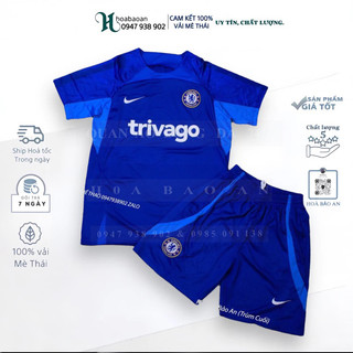 Bộ Quần Áo Bóng Đá CLB Chelsea 2022/23 Sân Nhà Màu Xanh mẫu mới nhất