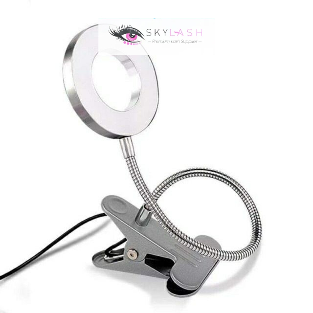 Đèn led kẹp bàn nối mi, đèn nối mi, dụng cụ nối mi_sky179