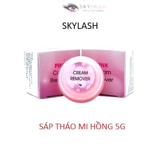 Sáp tháo mi hàn quốc,SIÊU NHANH KHÔNG CAY Sáp HỒNG 5g-dụng cụ nối mi Skylash