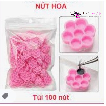 NÚT HOA DÙNG ĐỂ ĐỰNG KEO NỐI MI  -  -