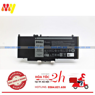 Pin laptop dell latitude e5450 e5470 e5550 e5570 e5270 3150 3160 e5250 38wh/47wh/51wh zin new 100%. bảo hành toàn quốc