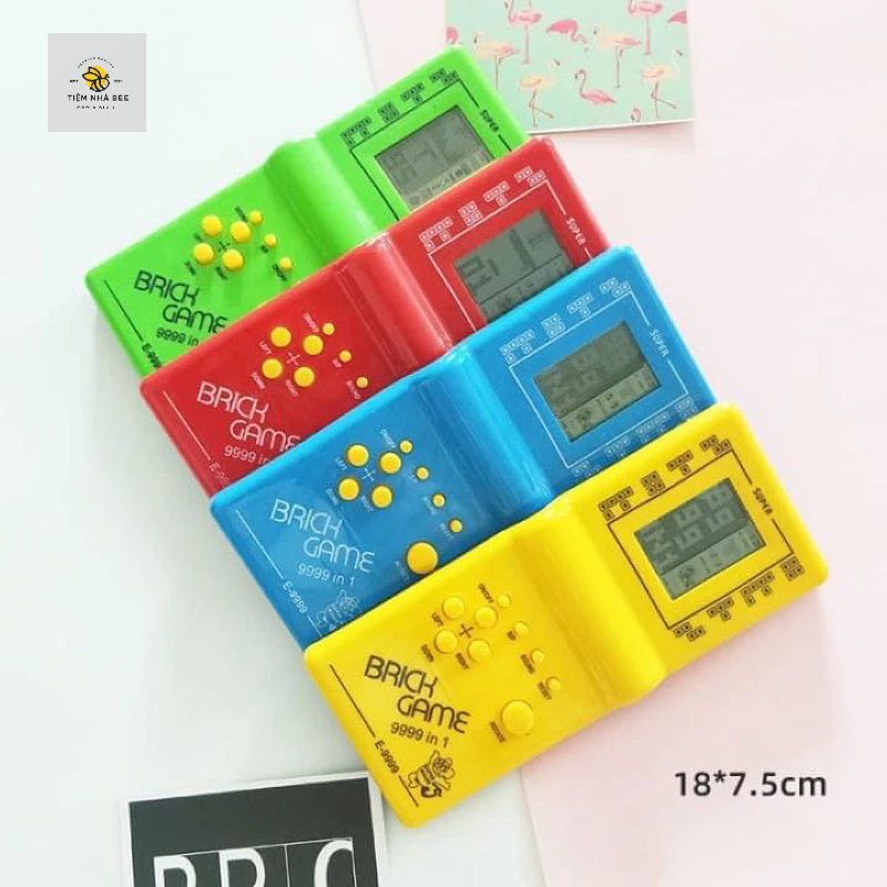 Máy chơi game cầm tay xếp hình huyền thoại - Brick Game 9999 in 1 (Kèm 2 pin)